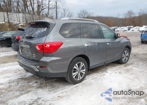 2019 Nissan Pathfinder Sv z USA, uszkodzony, nr VIN 5N1DR2MM8KC604568